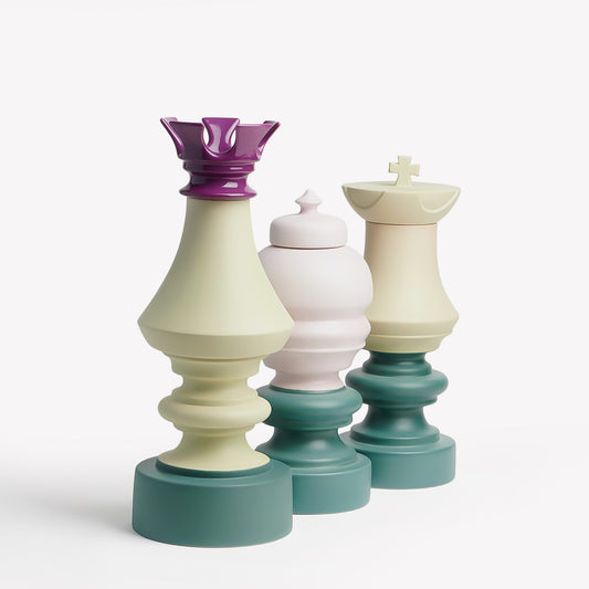 CHESS Set Grey