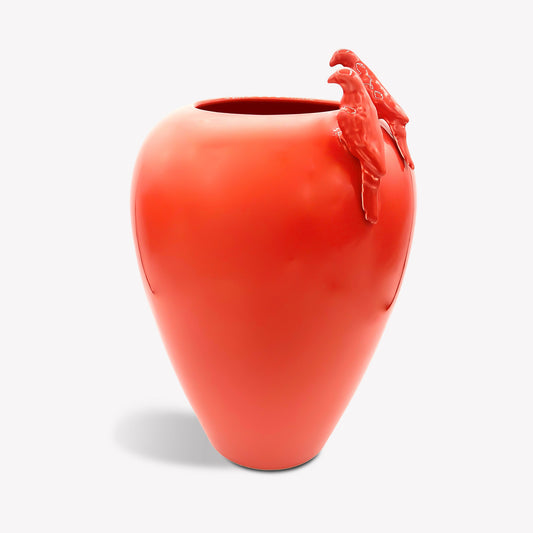 Oval Büyük vazo Red