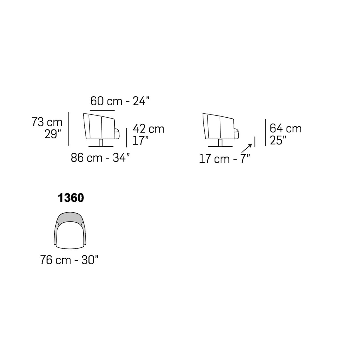 Diga Swivel Koltuk